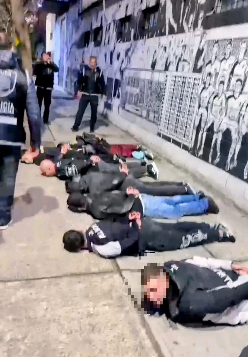 Ocho integrantes de la barra de All Boys fueron detenidos tras los incidentes con la Policía