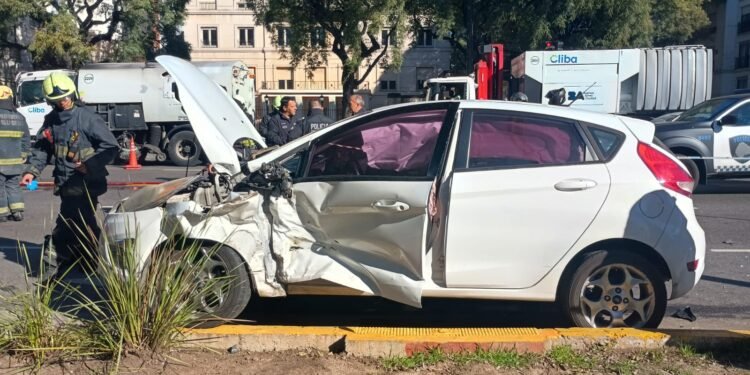 CHOQUE EN AVENIDA DEL LIBERTADOR