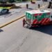 Vuelco de camión en la intersección de Pinzón y Almirante Brown: un hombre trasladado al Hospital Argerich